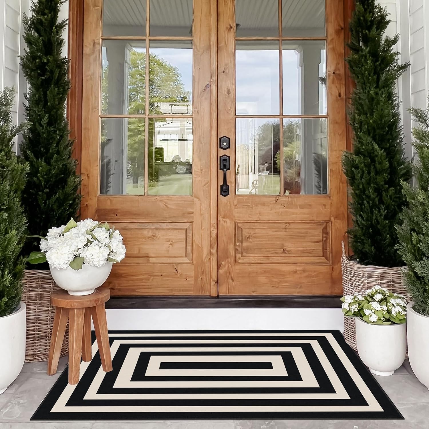 Modern Outdoor Front Door Mat - Image 2