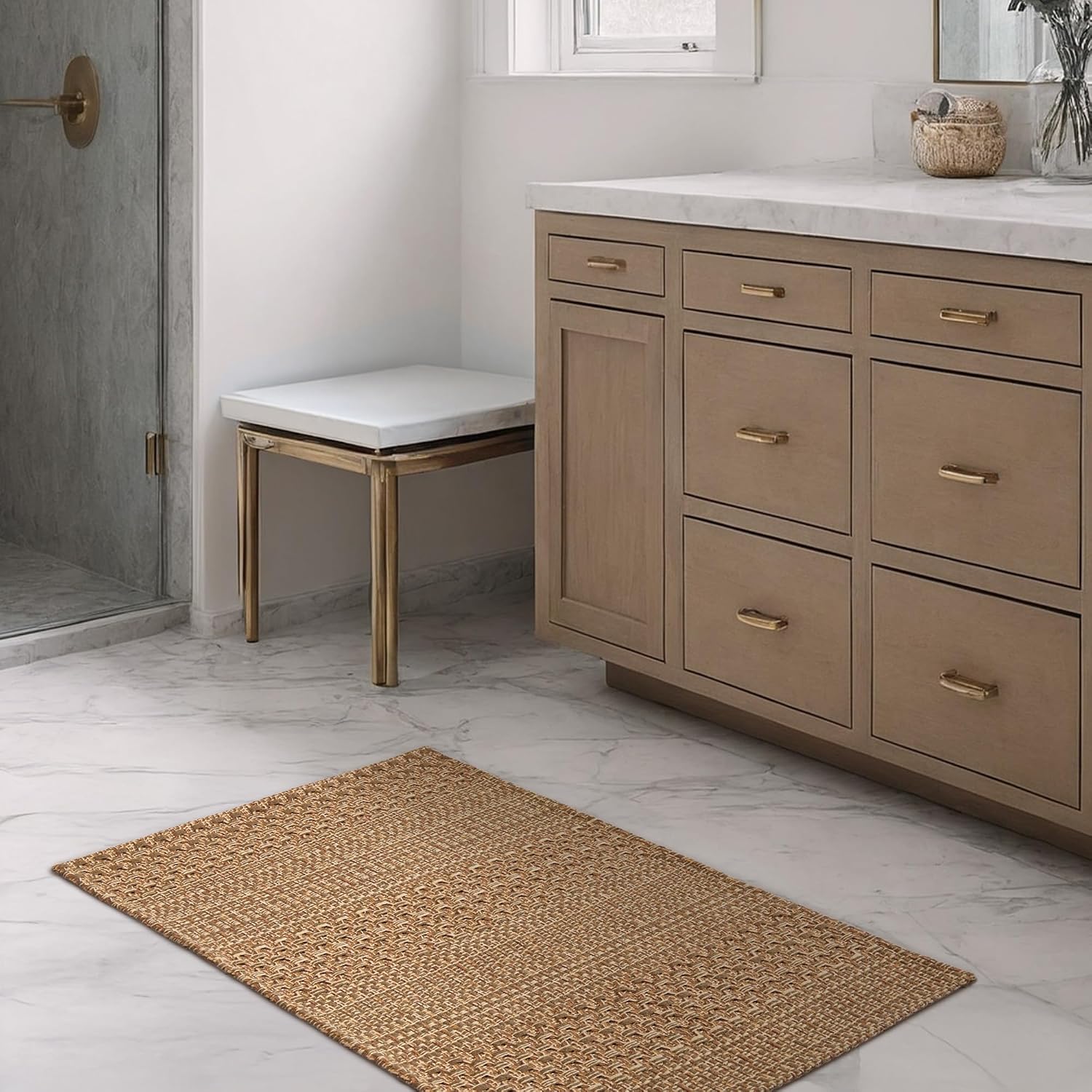 Textured washable entrance rug - Image 2