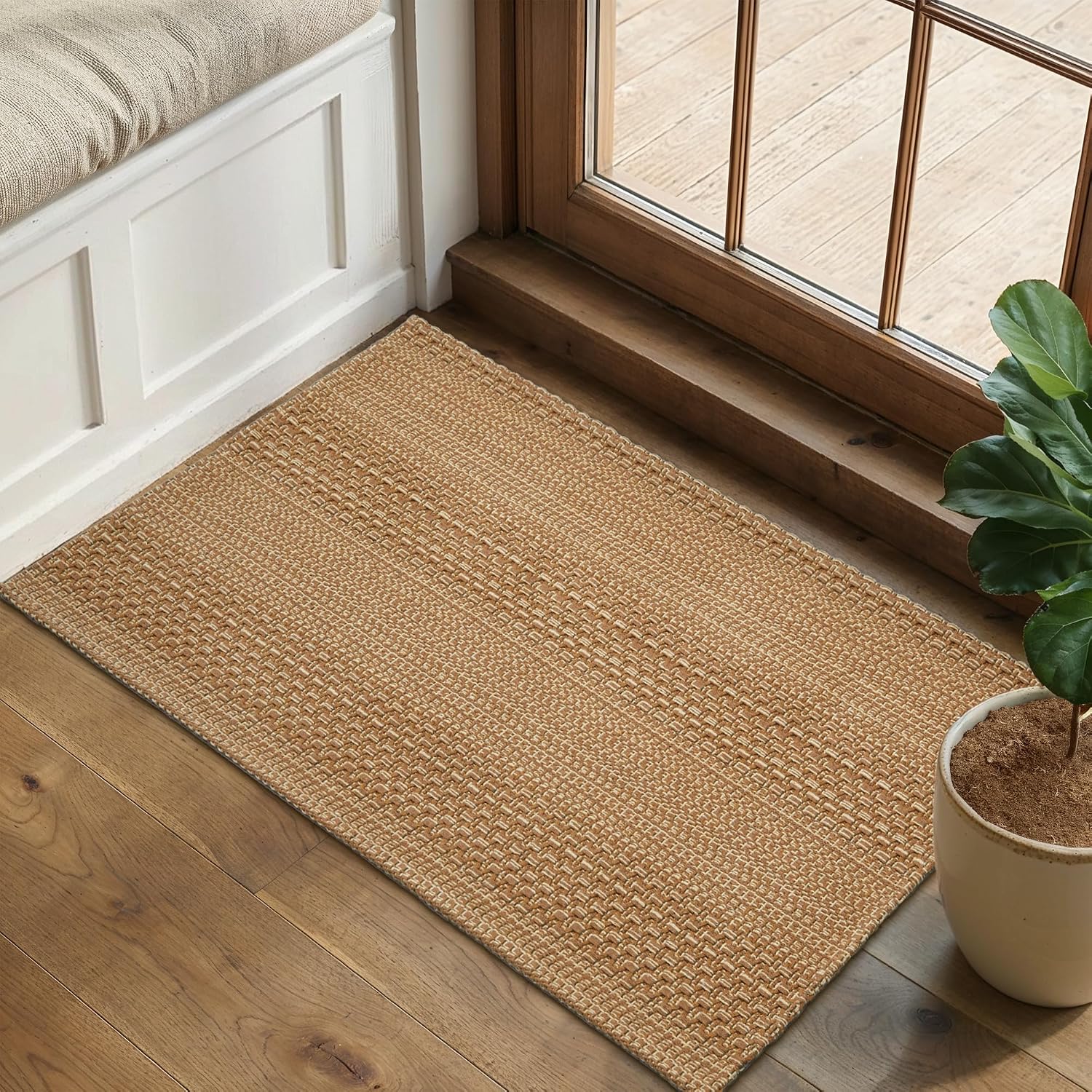 Textured washable entrance rug - Image 3